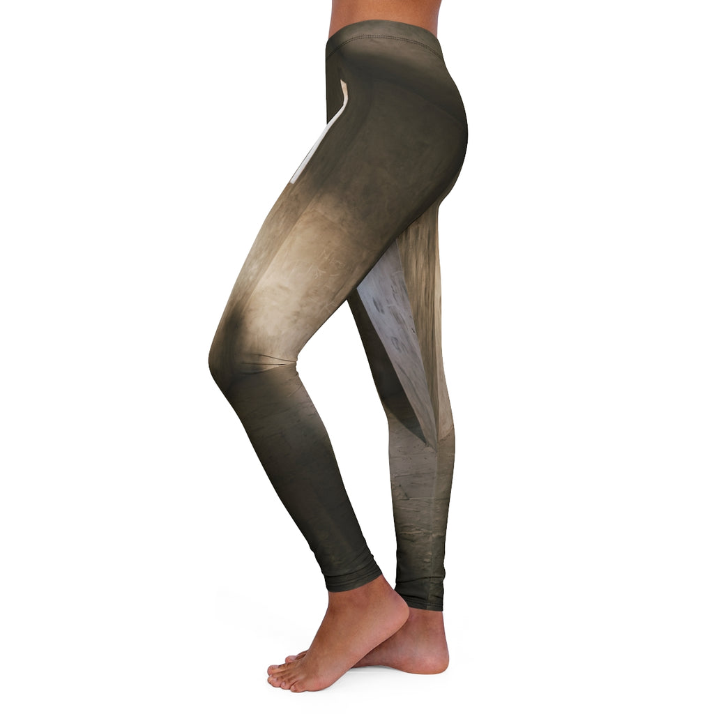 Women's Casual Spandex Leggings - Shadows of the Citadel......