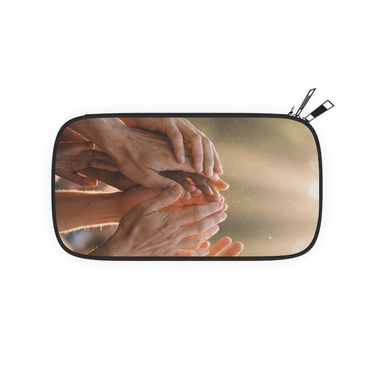 Passport Wallet - Golden Rays of Unity Wall Art | Echovira...