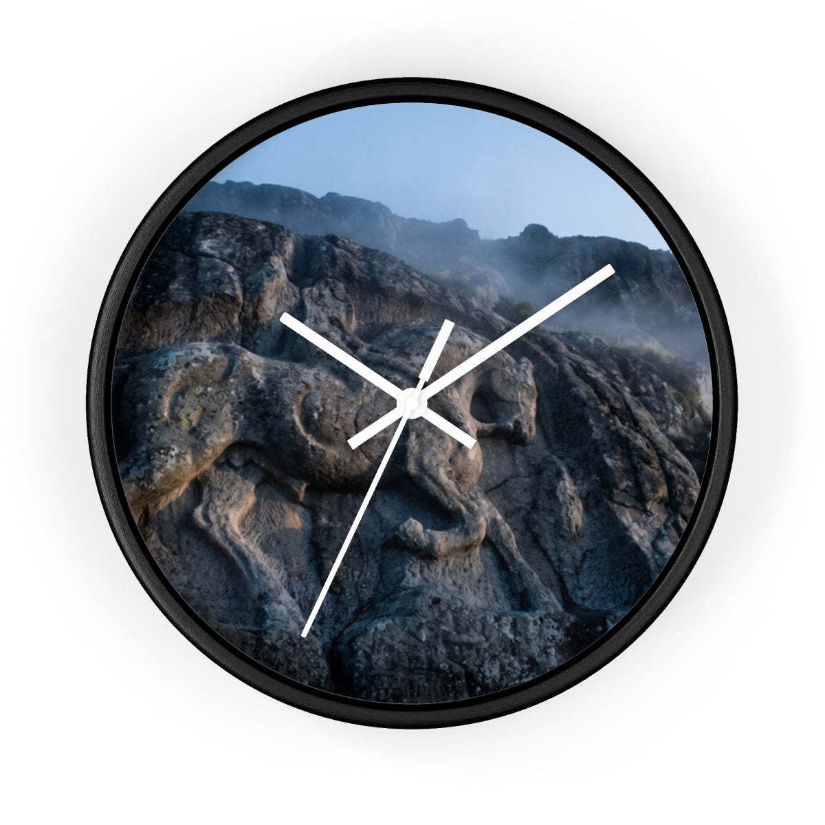 Wall Clock - Ancient Stone Stallion | Echovira Gallery