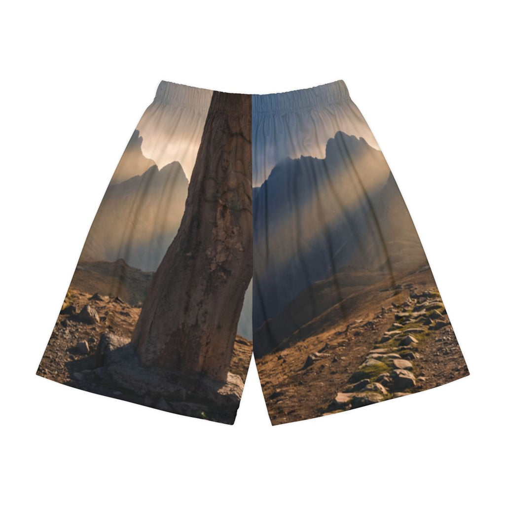 Men's Sports Shorts - Mystic Peaks