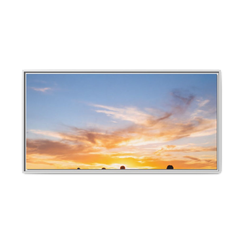 Matte Canvas, Framed - Epic Dawn Trek