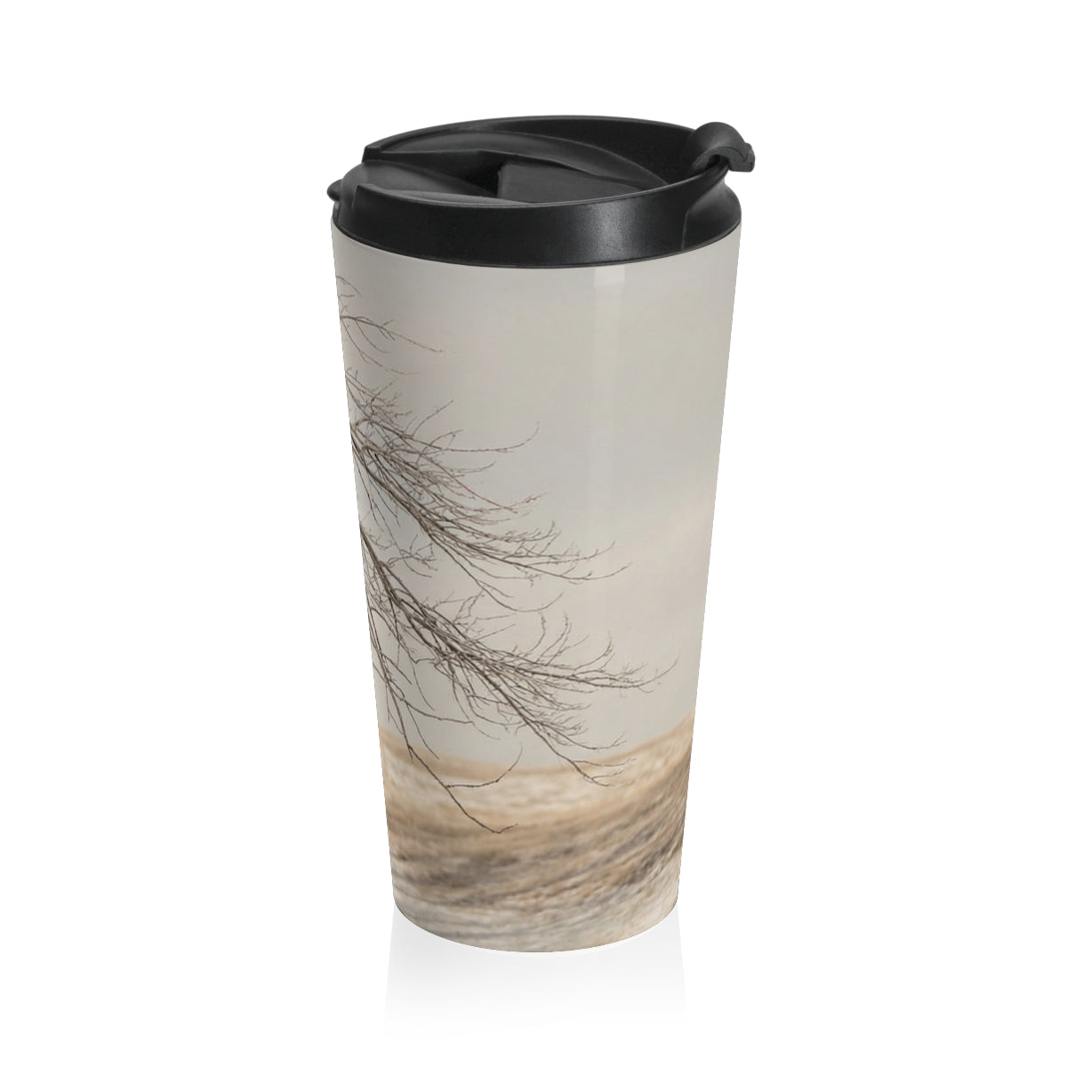 Travel Mug - Minimalist Winter Morning