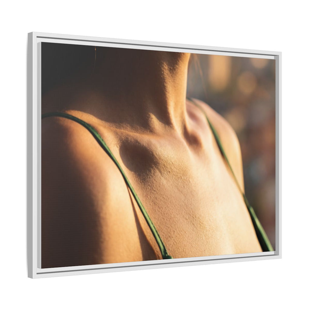 Framed Matte Canvas - Sunlit Muse