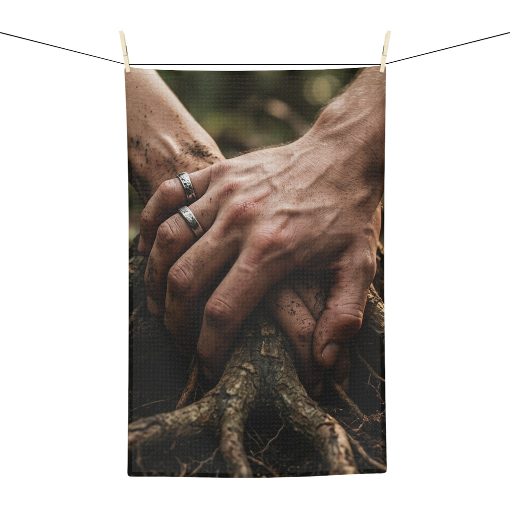 Forest Roots Microfiber Tea Towel