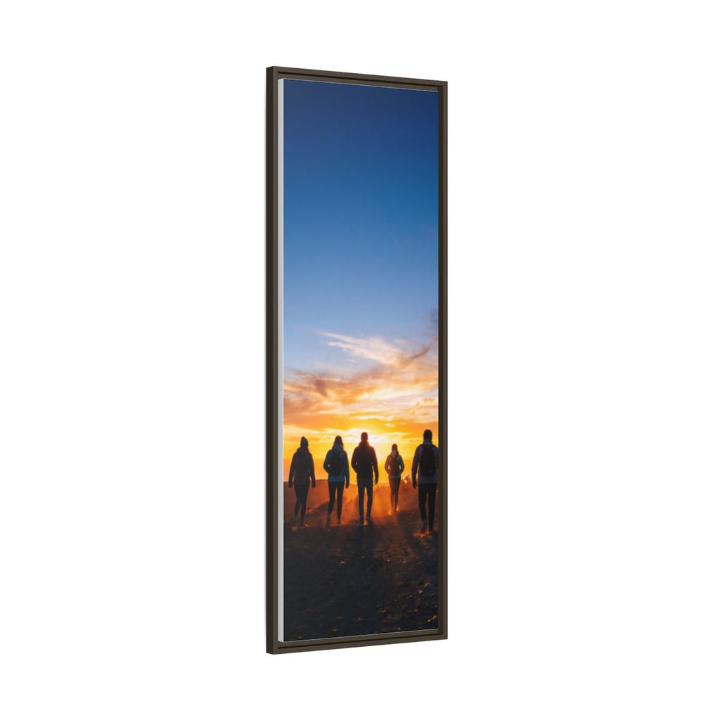 Matte Canvas, Framed - Epic Dawn Trek