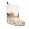 Golden Hour Crowd Celebration Christmas Stocking
