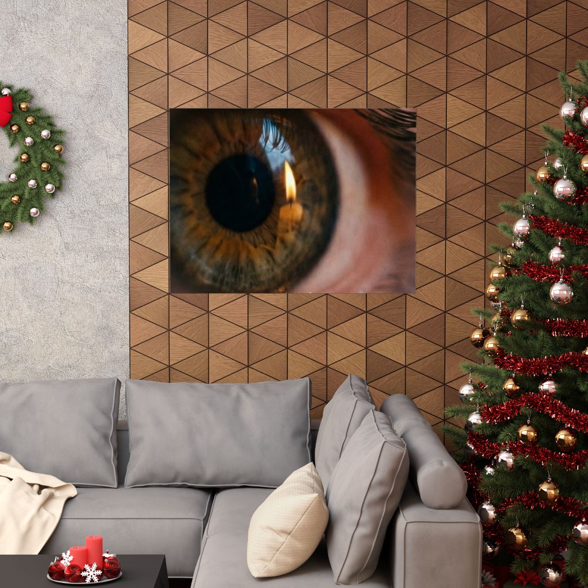 Matte Horizontal Posters - Amber Iris Reflection Fine Art......