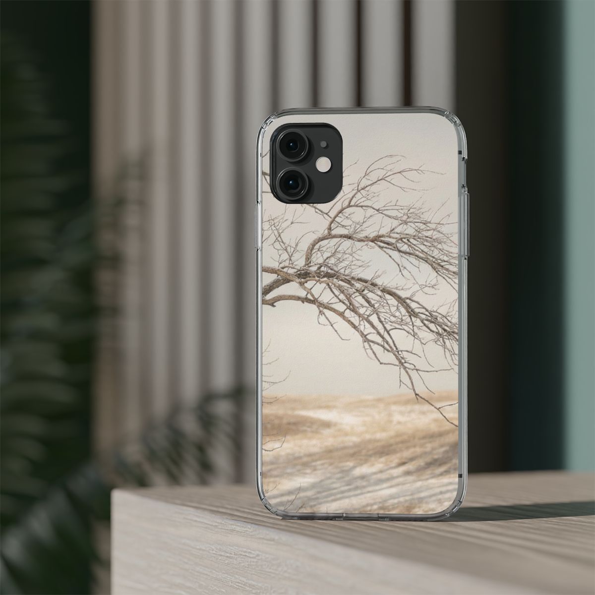 Clear Impact-Resistant Cases - Clear Phone Case - Winter...