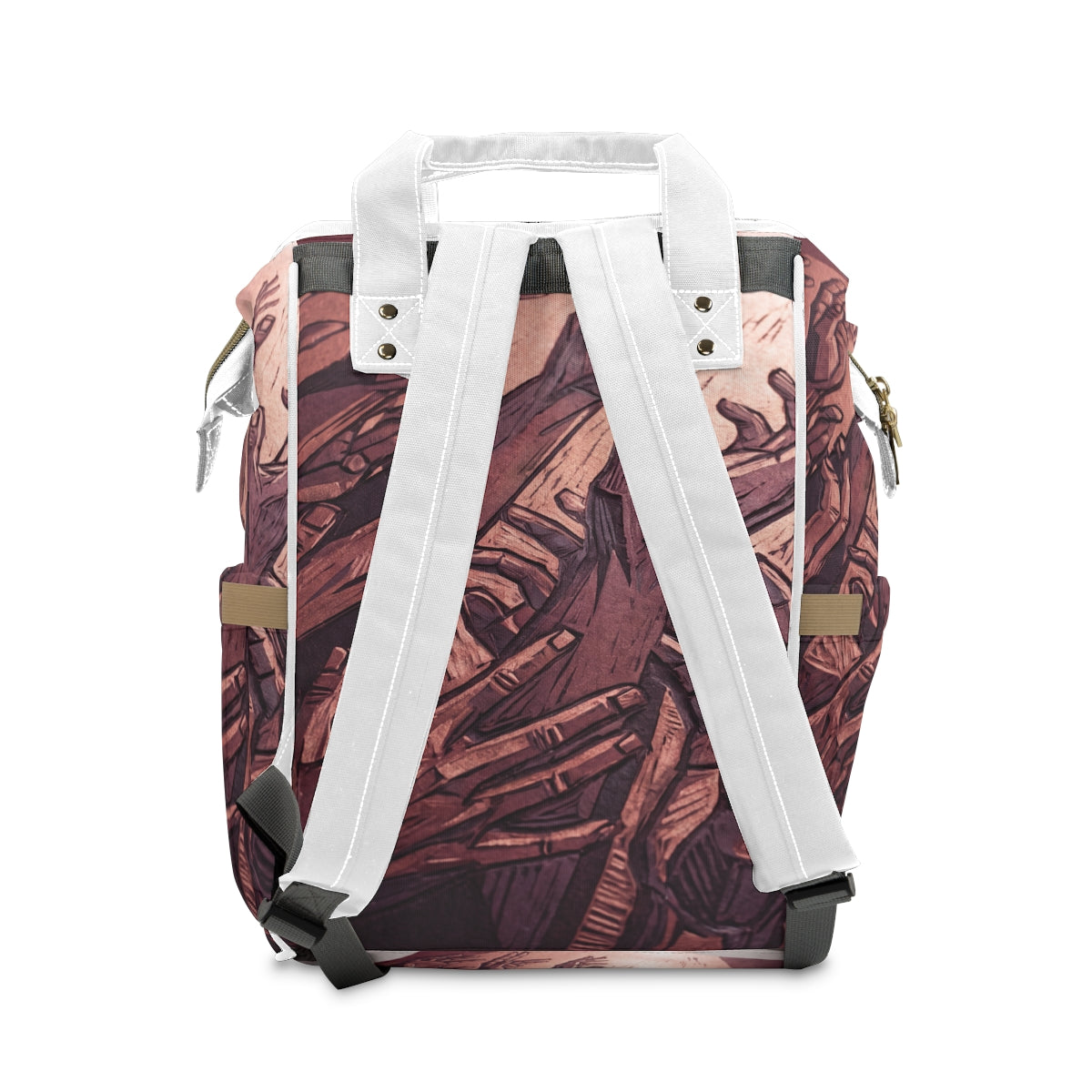Ascending Hands Art Diaper Backpack