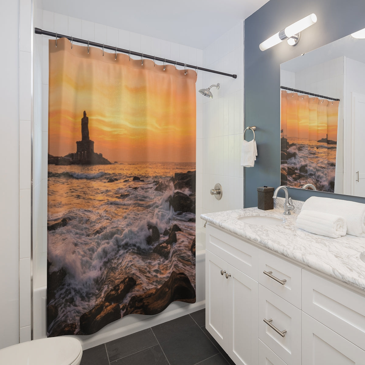 Shower Curtain - Golden Hour Escape