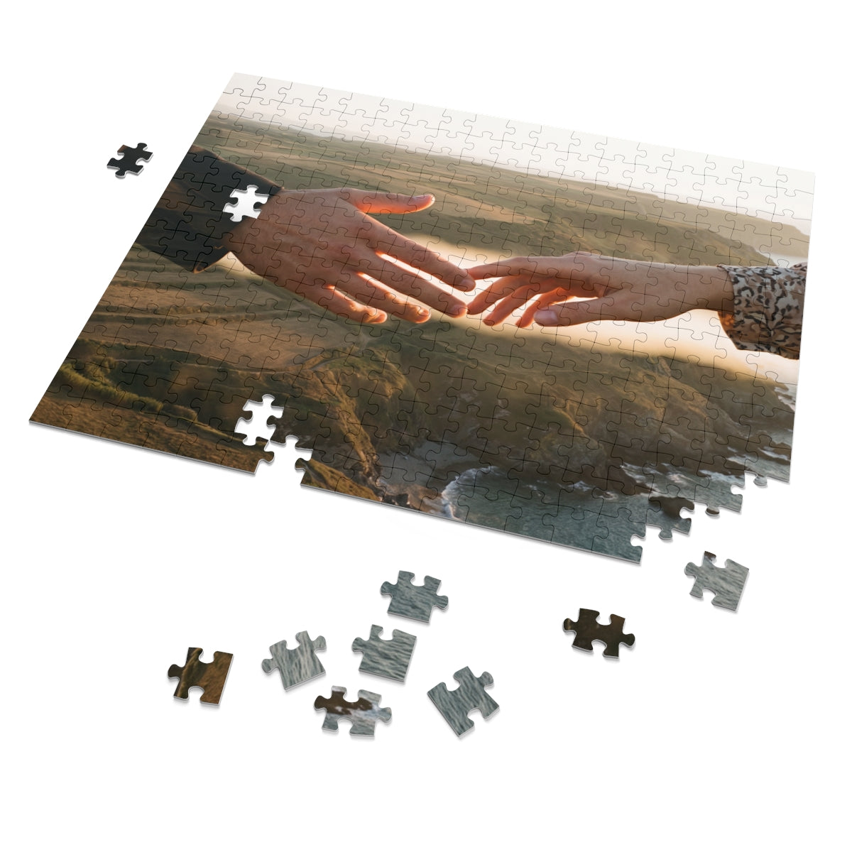 Jigsaw Puzzle with Tin - The Infinite Touch | Ethereal... |...