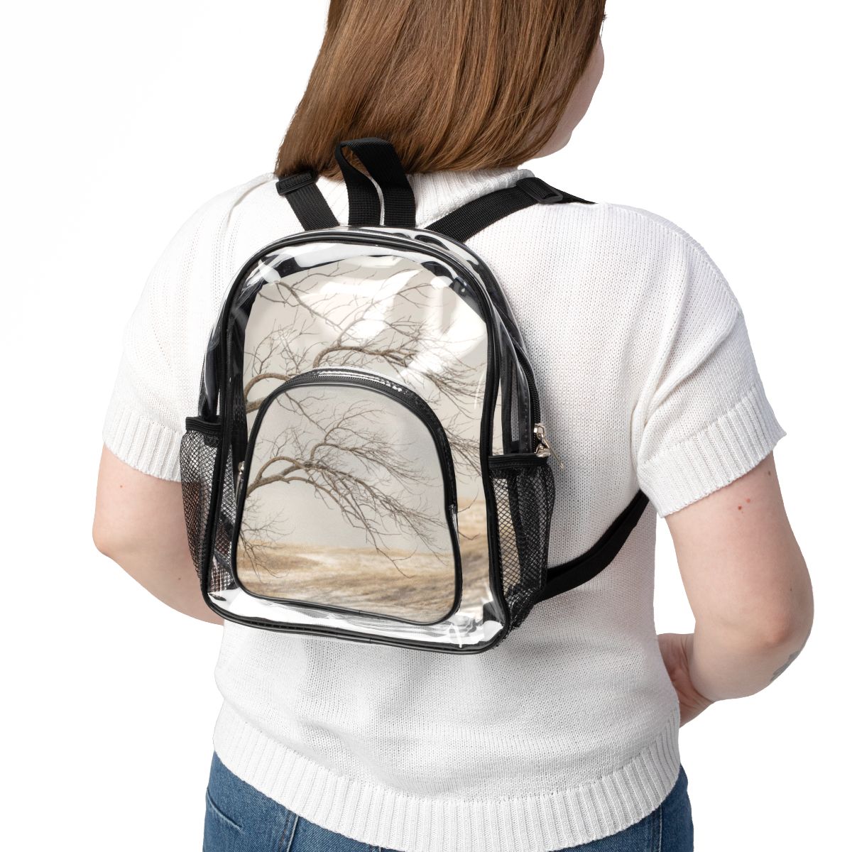 Clear Stadium Backpack - Hushed Winter
