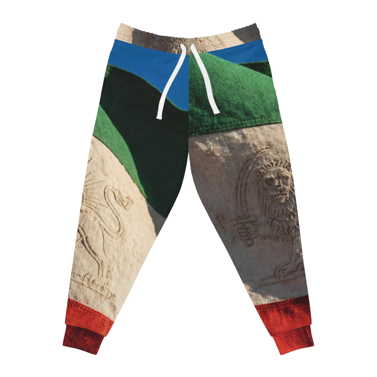 Athletic Joggers - Vintage Flag