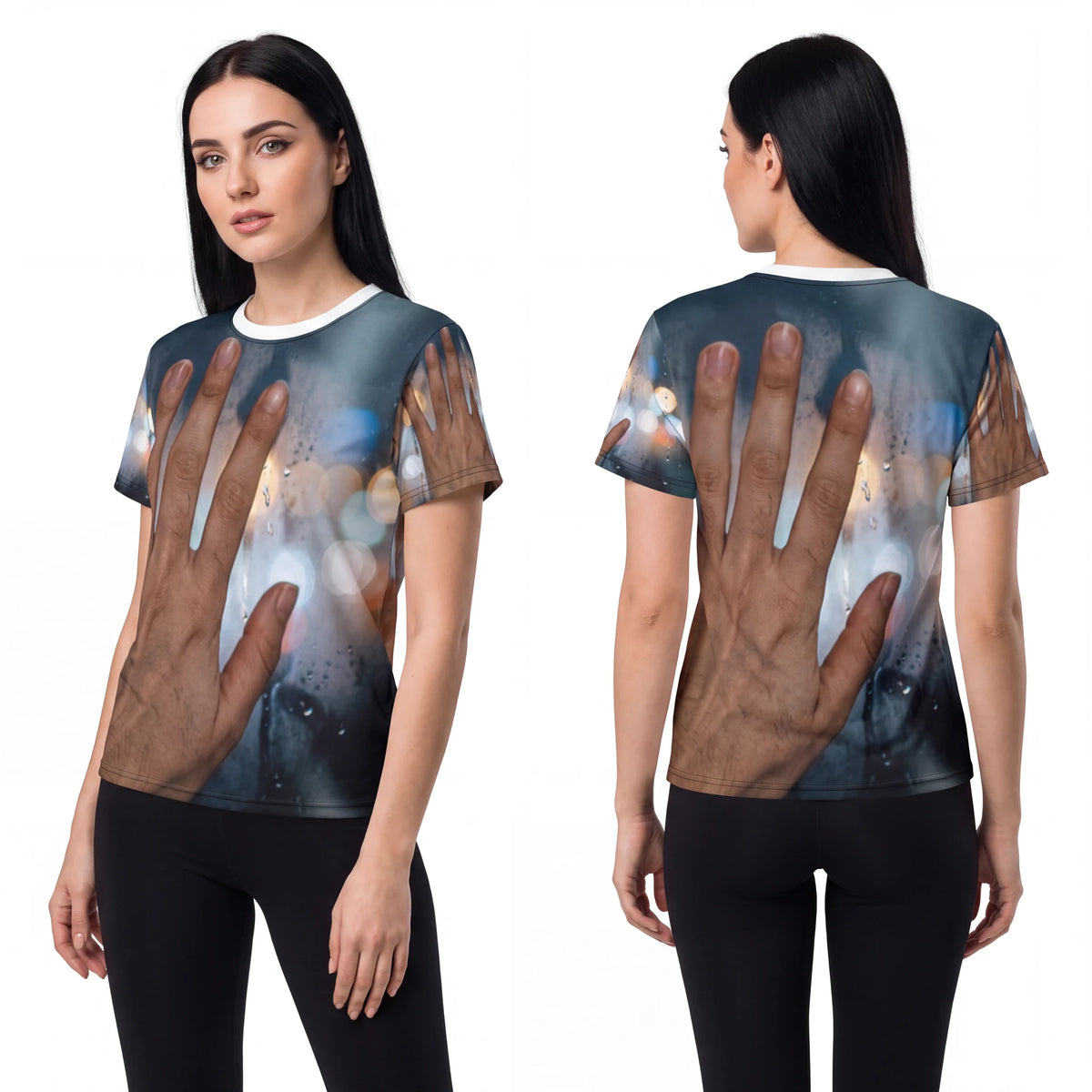 Rainy City Window Graphic Tee