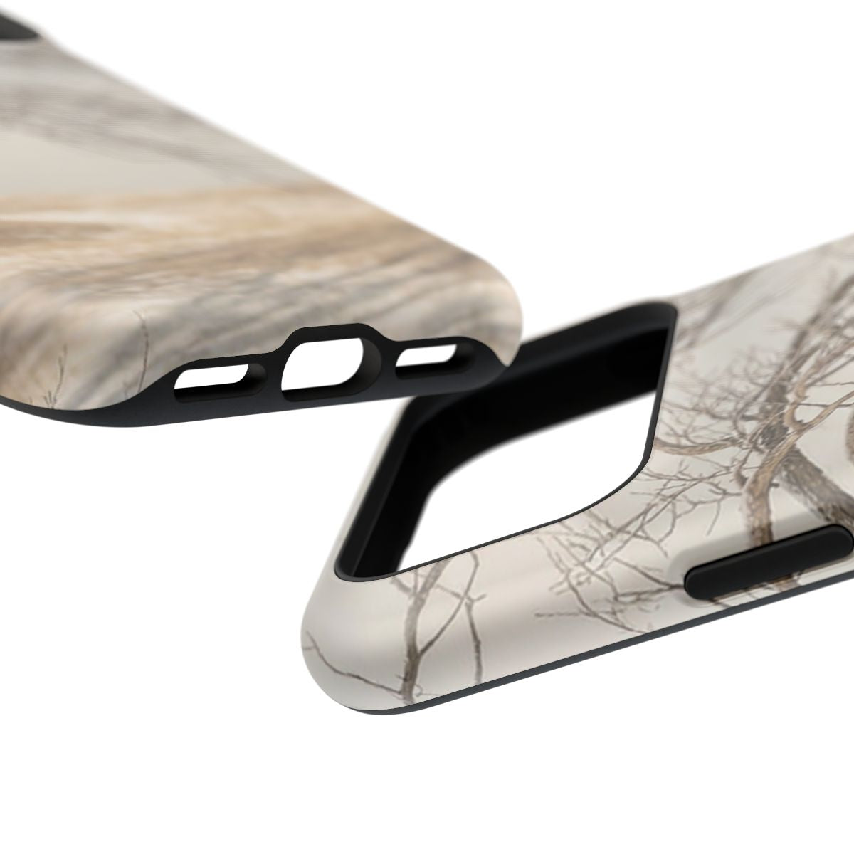 Impact-Resistant Cases - Tough Phone Case - Winter Tree Vibe— sizes part 2/2