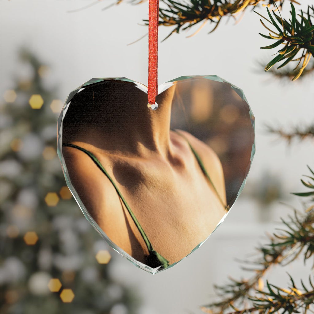 Crystal Glass Ornament - Golden Hour Solstice Warm... |...