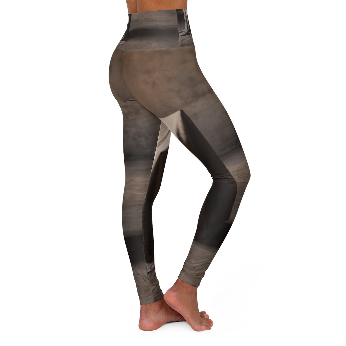 Yoga Leggings - Wabi-Sabi Minimalist Form