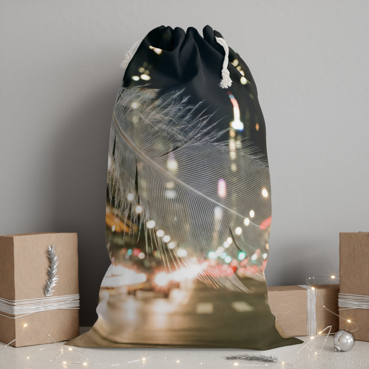 Sack - Midnight Boulevard Feather Storage | Echovira Gallery