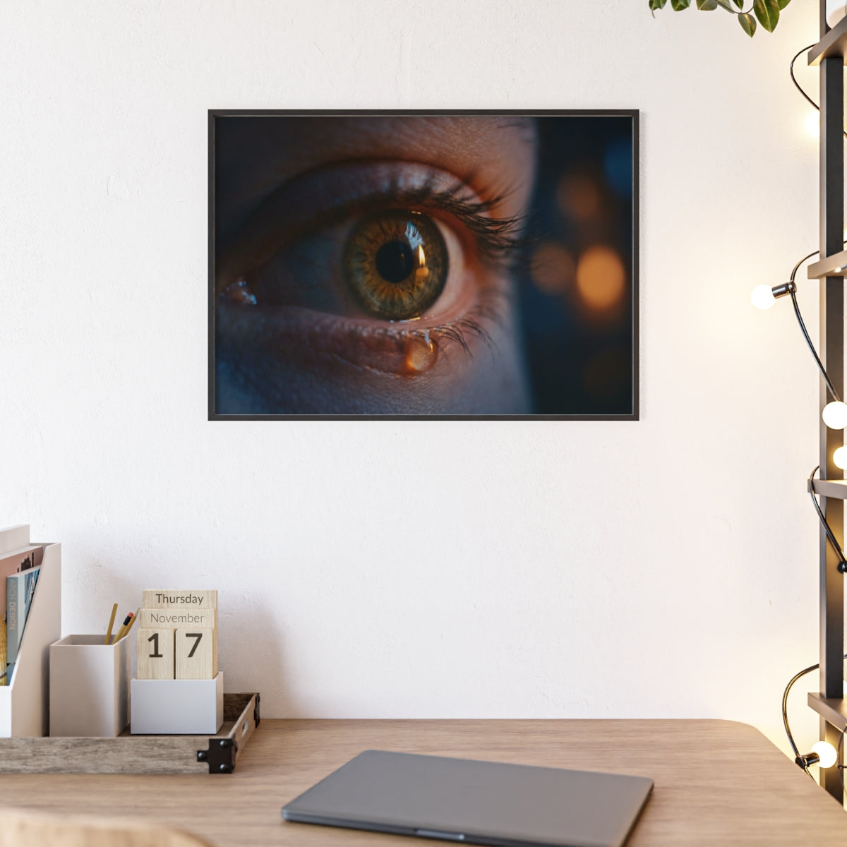 Posters with Wooden Frame - Eye Art