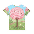 Kids Sports Jersey - Blossom Meadow | Echovira Gallery