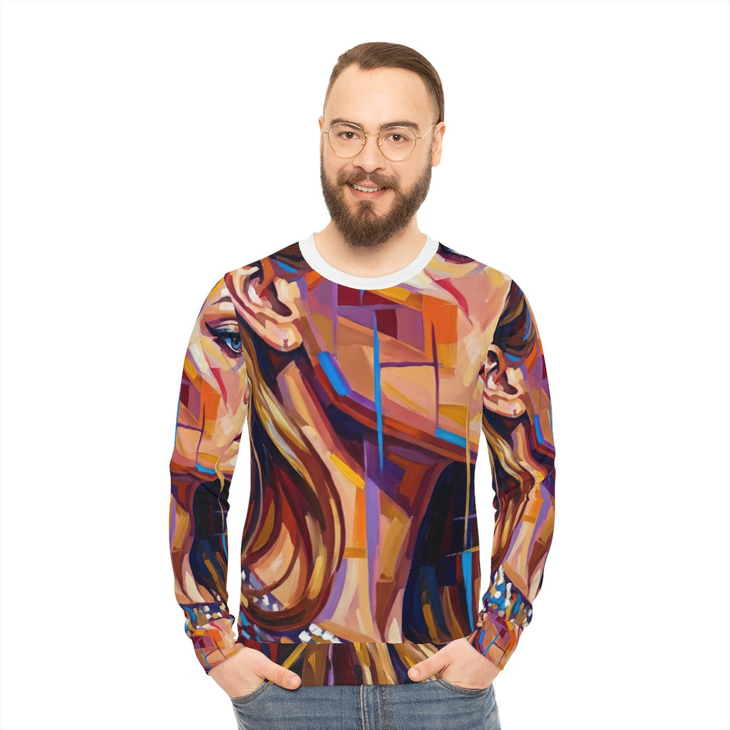 Men's Lightweight Sweatshirt - Shattered Elegance | Echovira...
