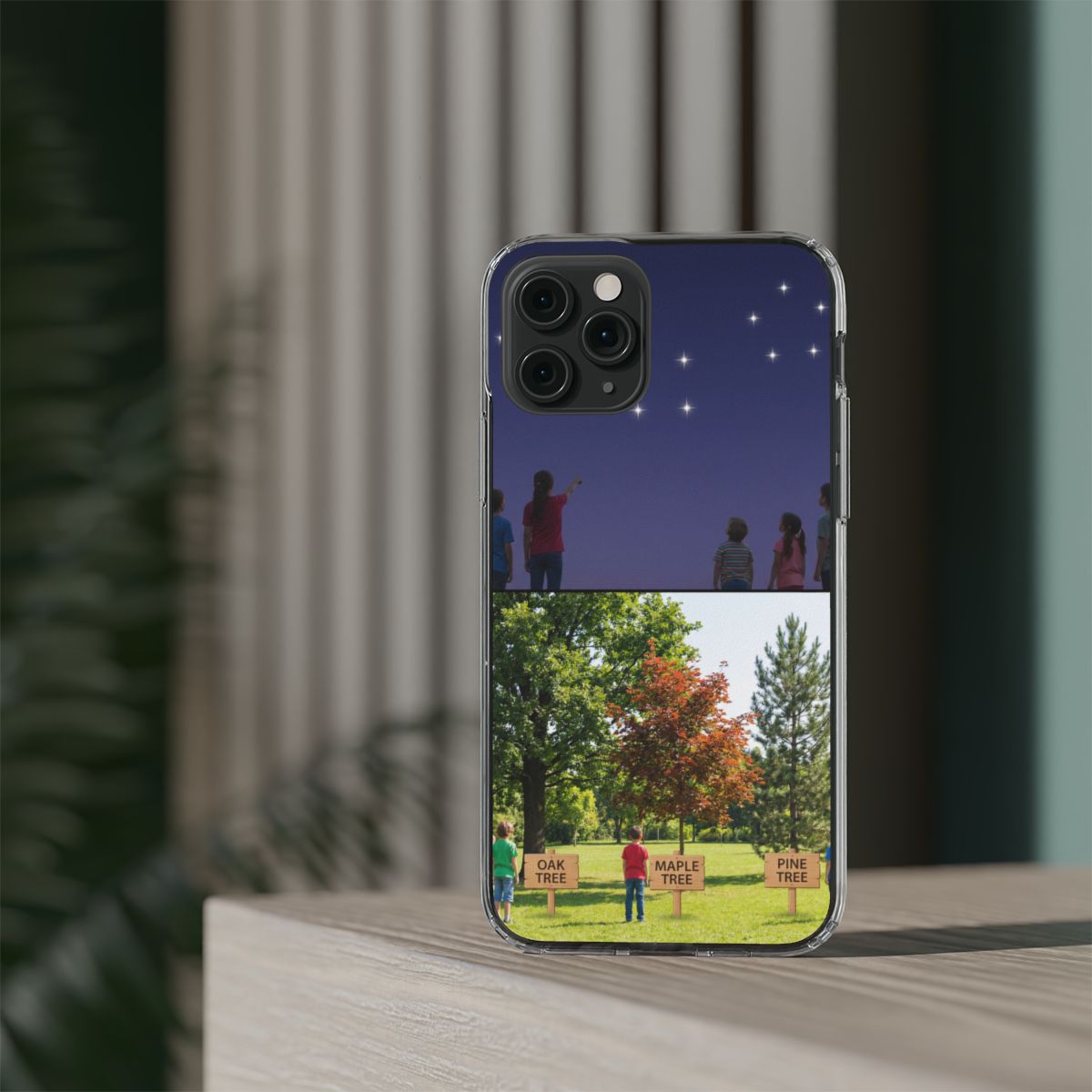 Clear Impact-Resistant Case - Starry Shield