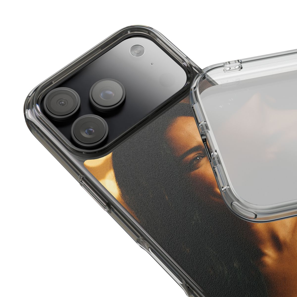 Clear Impact-Resistant Case - Midnight Glow | Echovira...