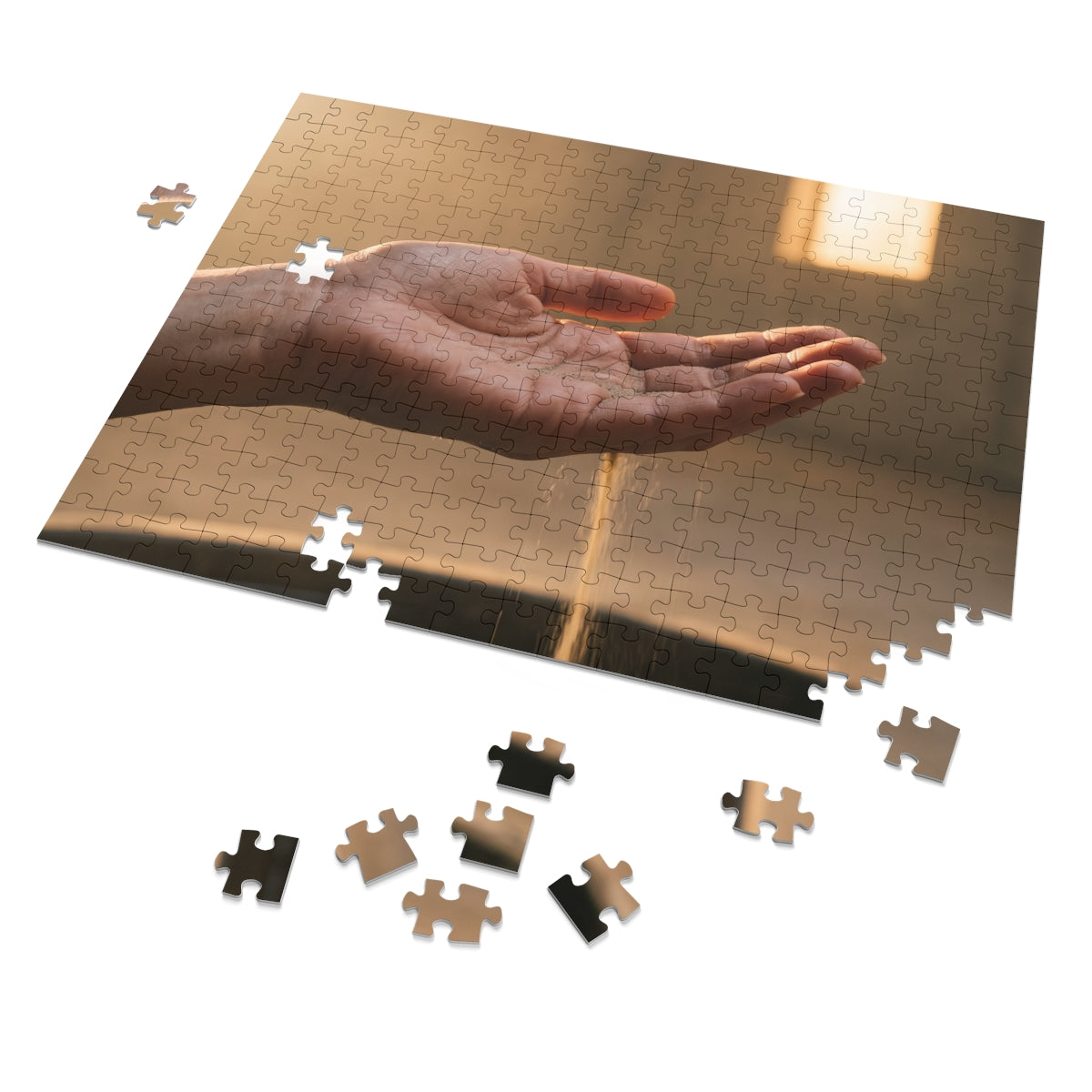 Jigsaw Puzzle with Tin - Sands of Time (30, 110, 252, 500......