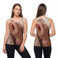 Unisex Tank Top - Tender Newborn Hand in Soft Muslin Blanket...
