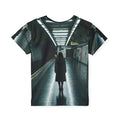 Kids Sports Jersey with Urban Subway Art