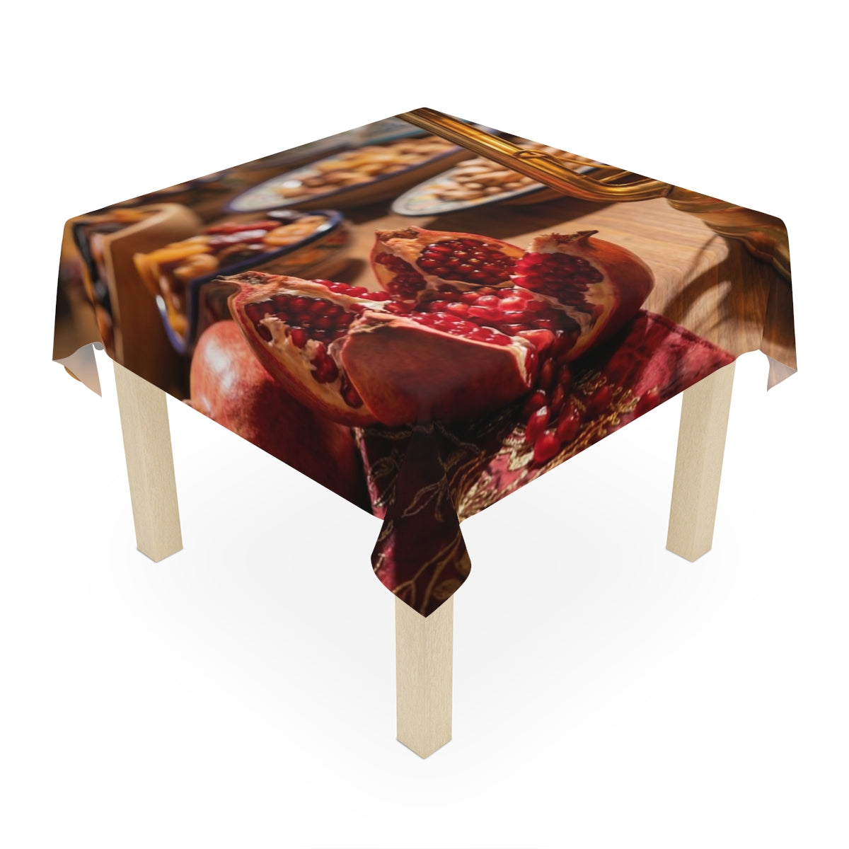 Tablecloth - Velvet Night Feast | Echovira Gallery