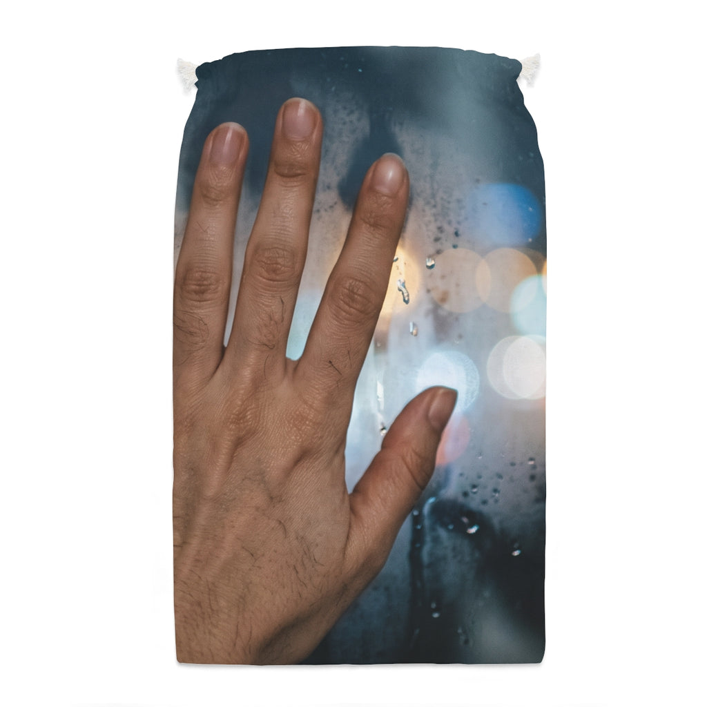Rainy City Window Sack Bag