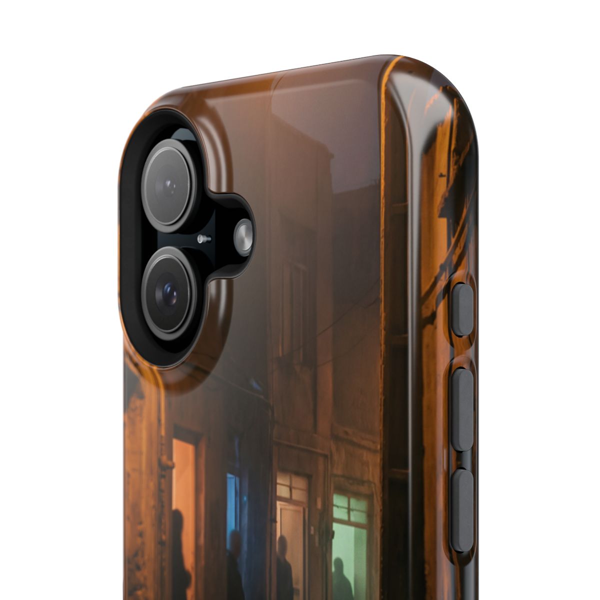 Impact-Resistant Apple iPhone Cases - Shadows of the City | iPhone 17 Pro Max, 17 Pro, 17 Air & More