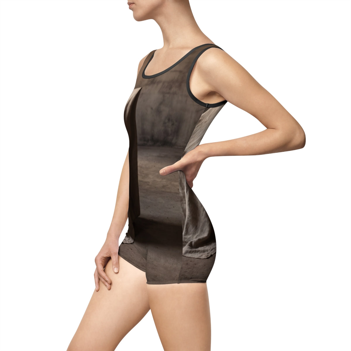 Women's Vintage Swimsuit - Art Deco Edge