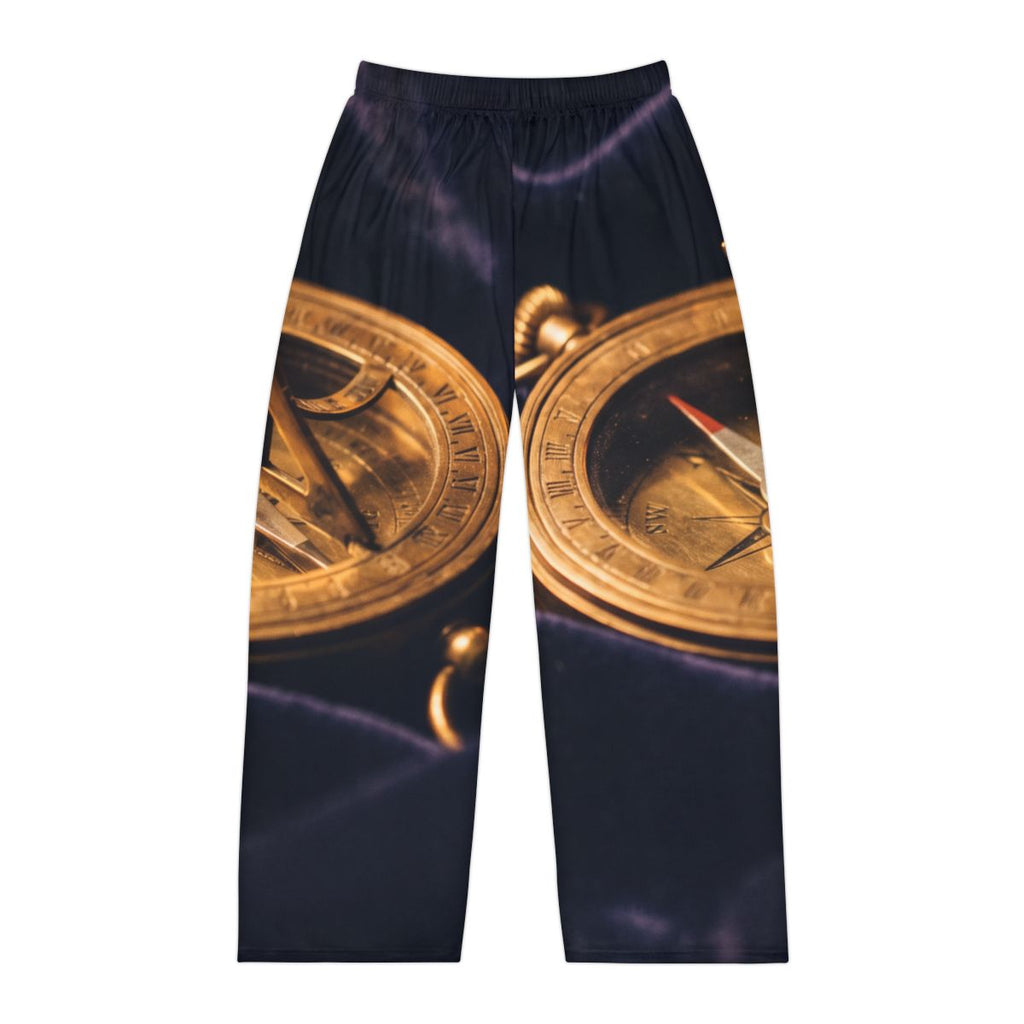 Men's Pajama Pants - Brass Sundial Compass