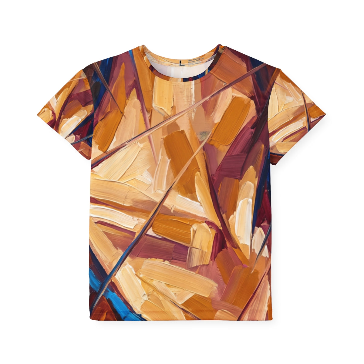 Kids Sports Jersey Sunset Impasto Art