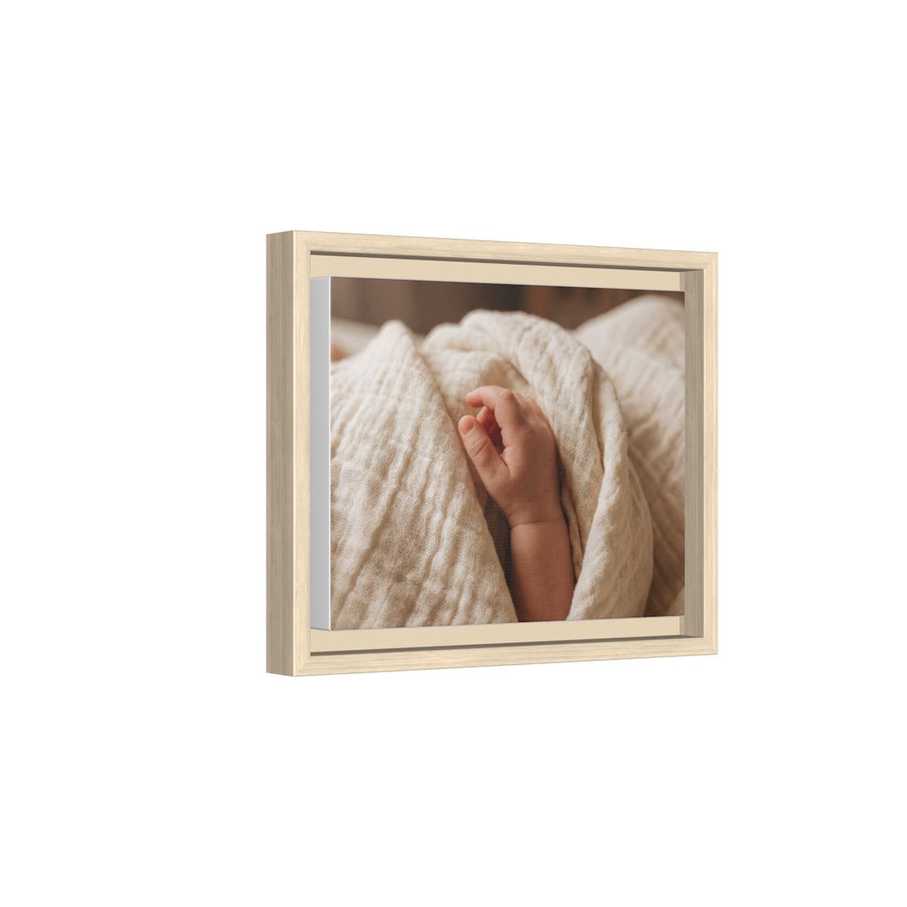 Framed Matte Canvas - Neutral Nursery — Natural / 1.25"