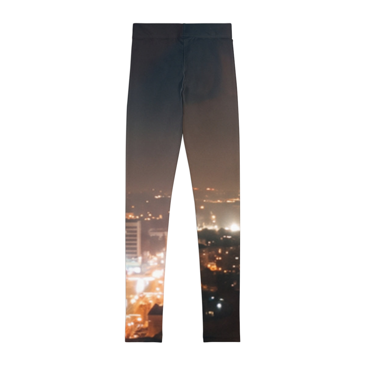 Youth Leggings - City Twilight Lights | Echovira Gallery