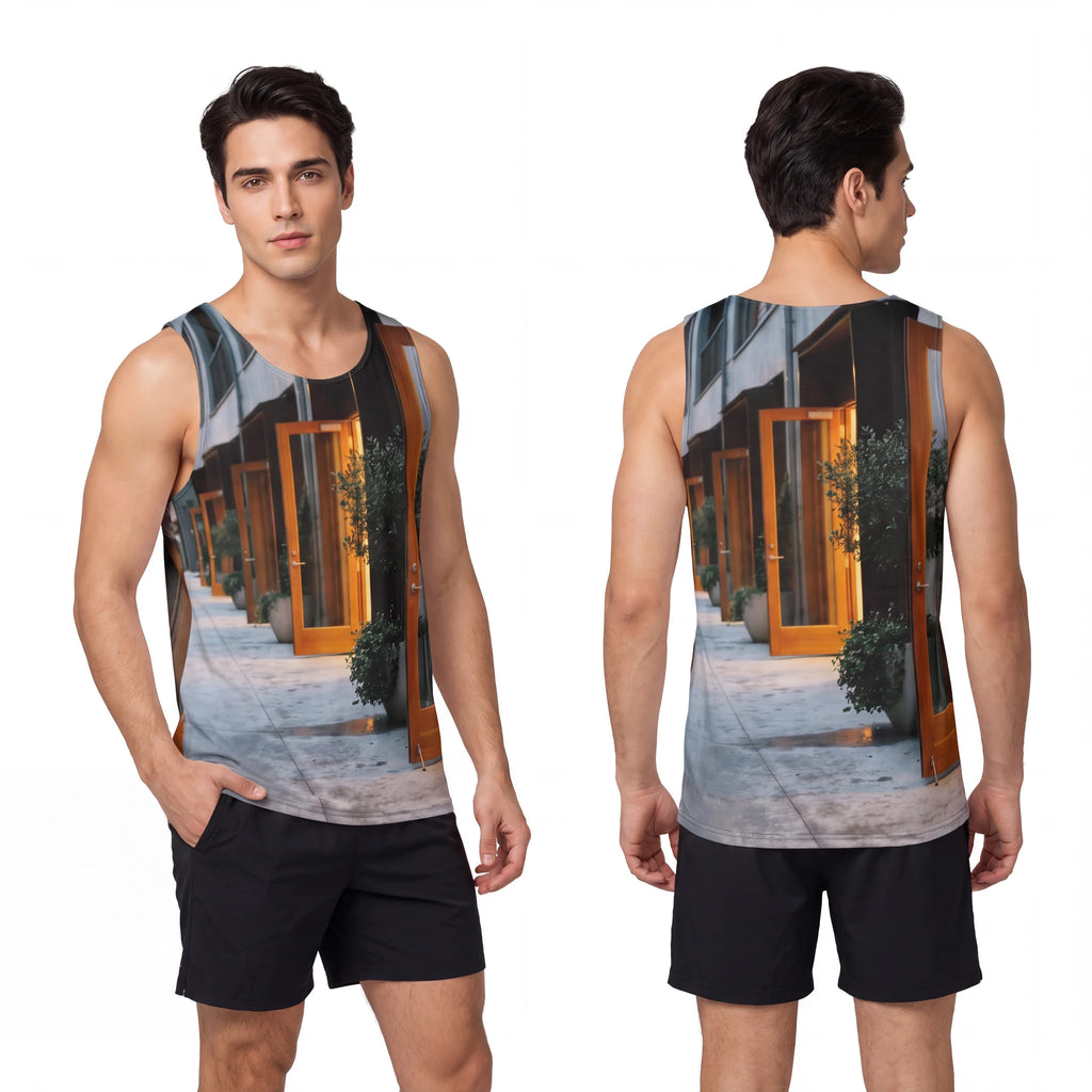 Men's Tank - Twilight Promenade Streetwear | Echovira...