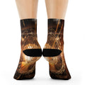 Crew Socks - Cinematic Fractured Glass