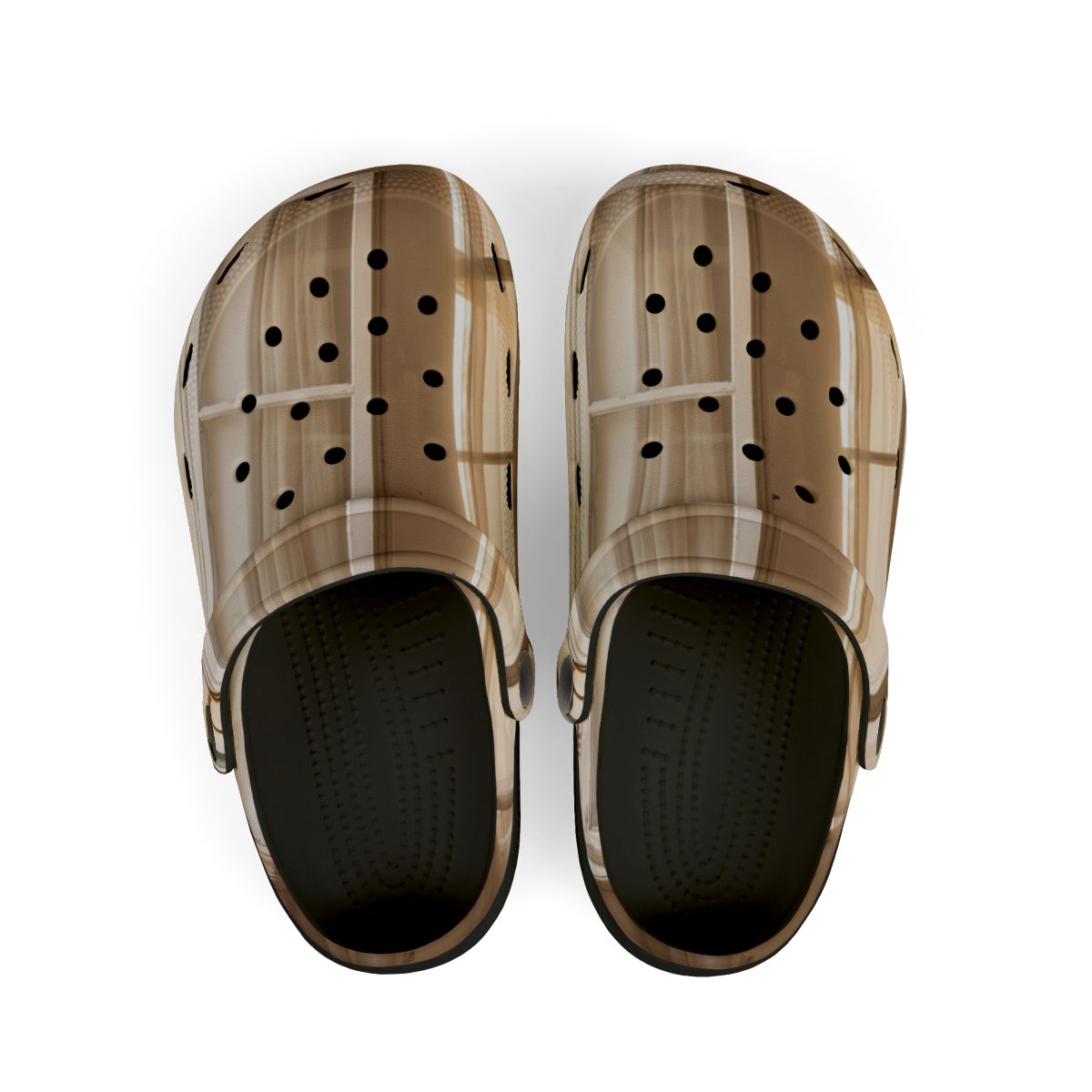 Kids' Clogs - विंटेज ब्रास ट्रम्पेट आर्ट