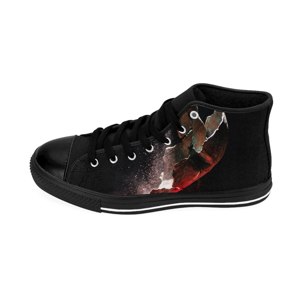 Women's Classic Sneakers Shattered Stone Art