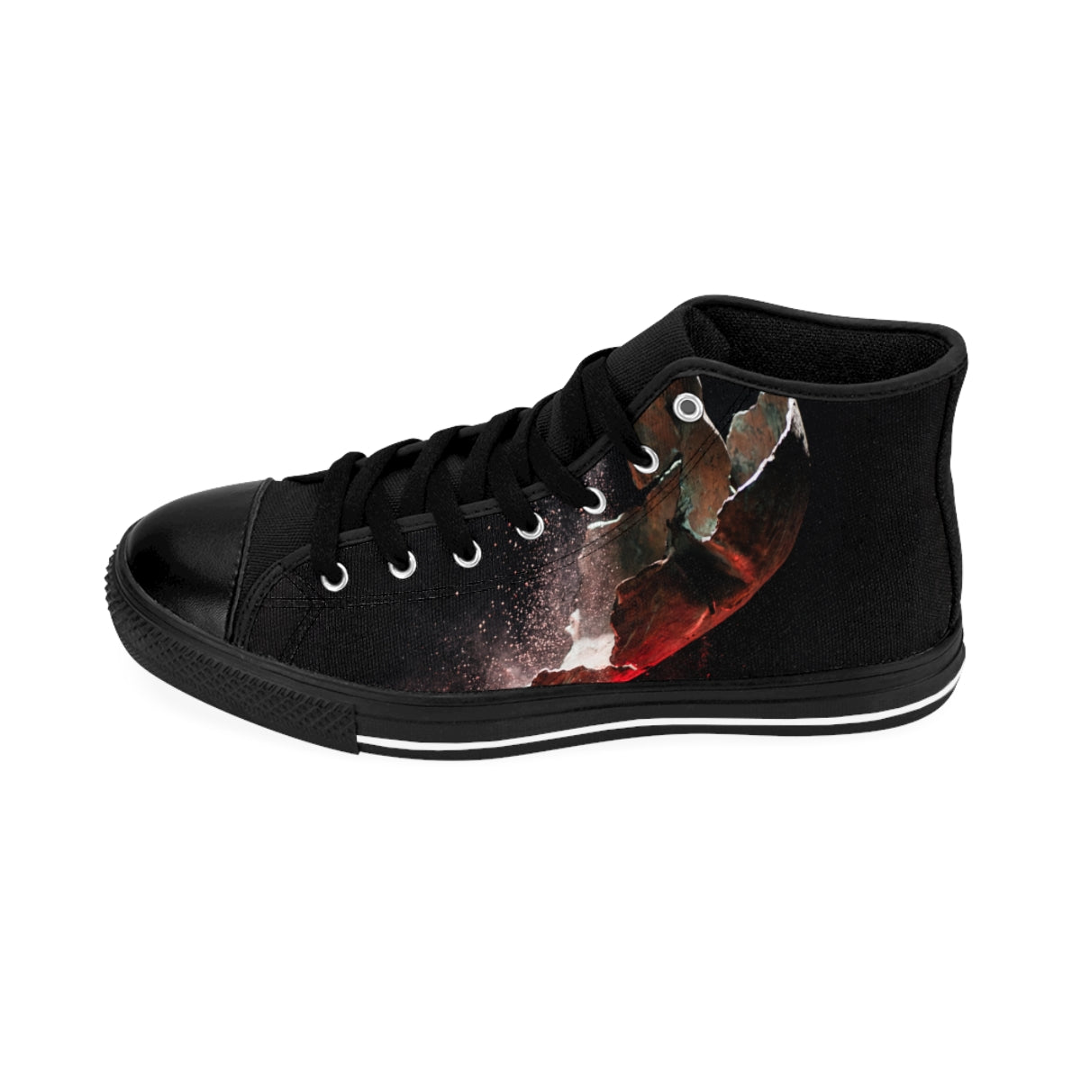 Women's Classic Sneakers Shattered Stone Art