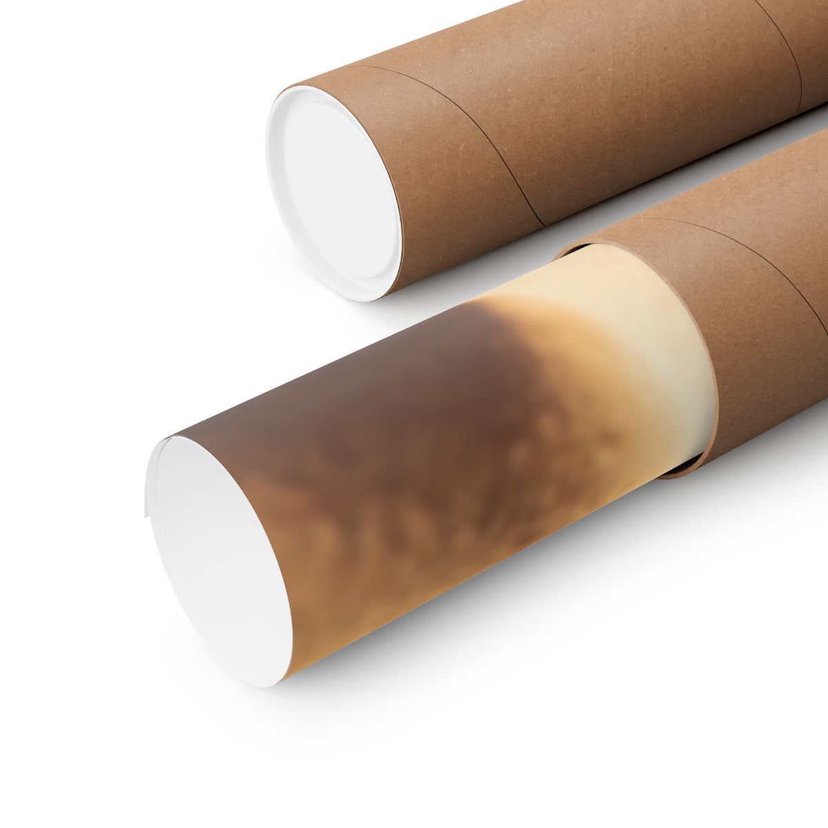 Matte Vertical Posters - Golden Hour Glow - Minimalist Sunkissed Art (8×10 & 36×54)
