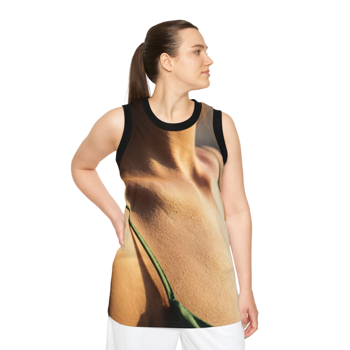 Unisex Basketball Jersey - Sunlit Court Style