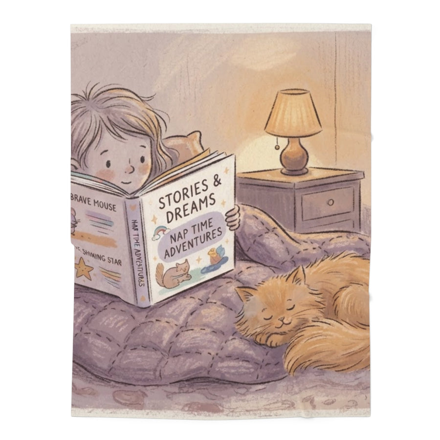 Baby Swaddle Blanket - Gentle Storybook Glow