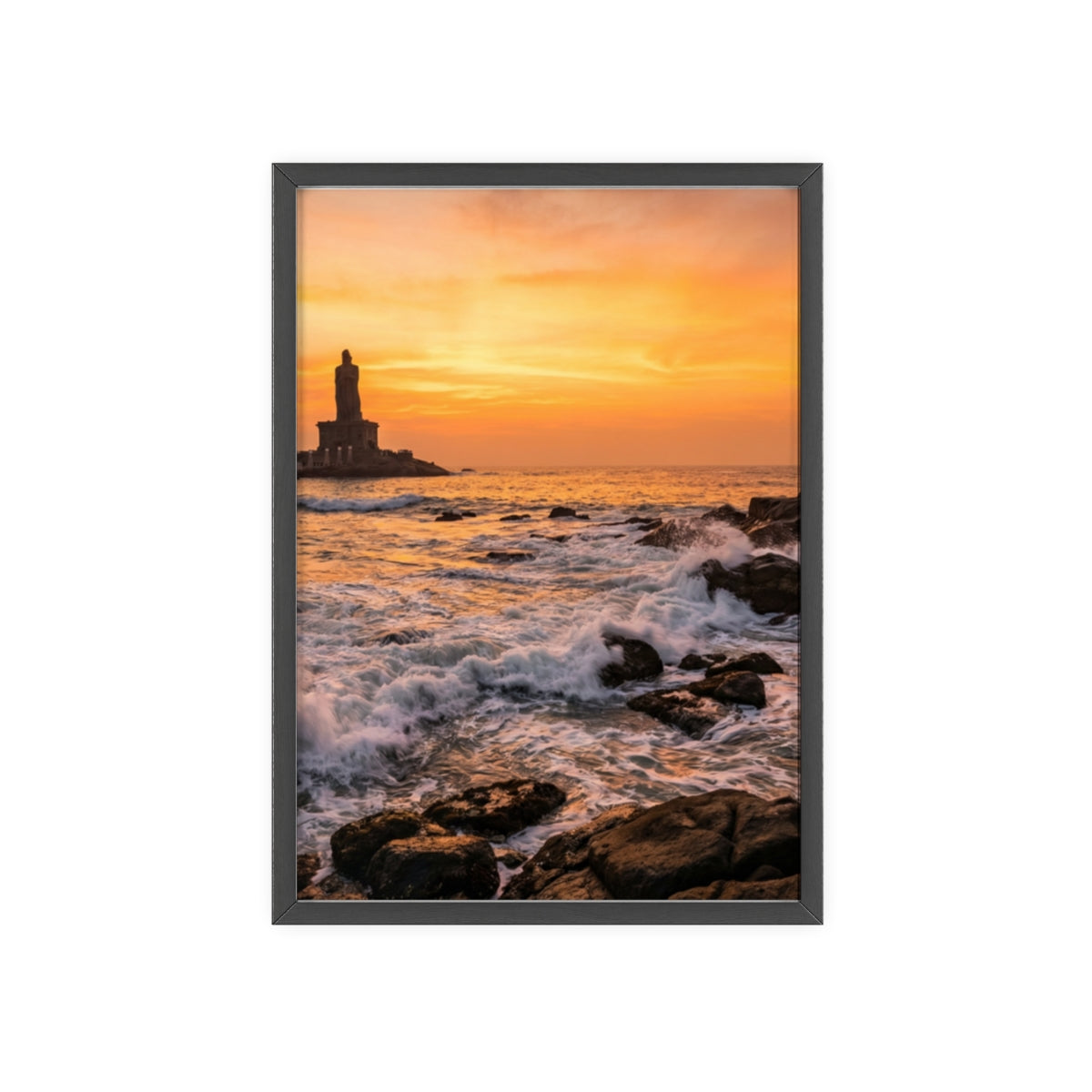 Framed Poster - Golden Hour Horizon