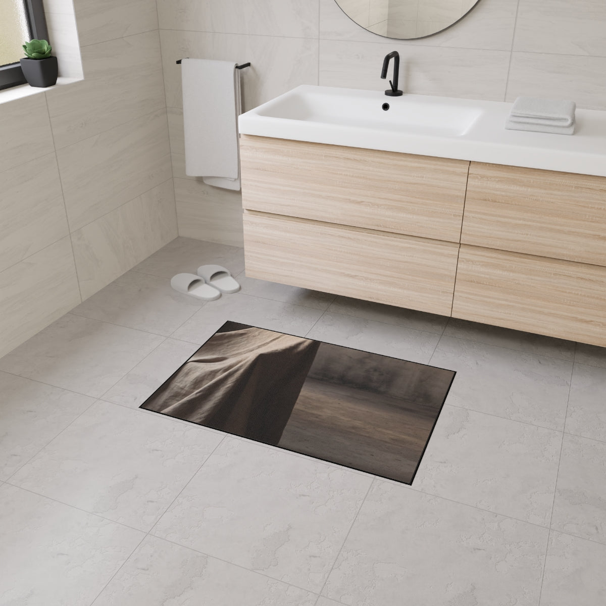 Heavy Duty Floor Mat - Minimalist Stillness