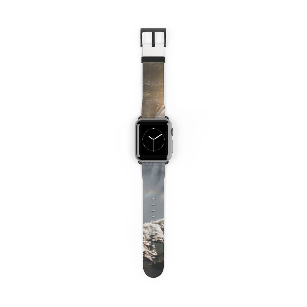 Apple Watch Band - Luminous Elements Waterfall Print |...