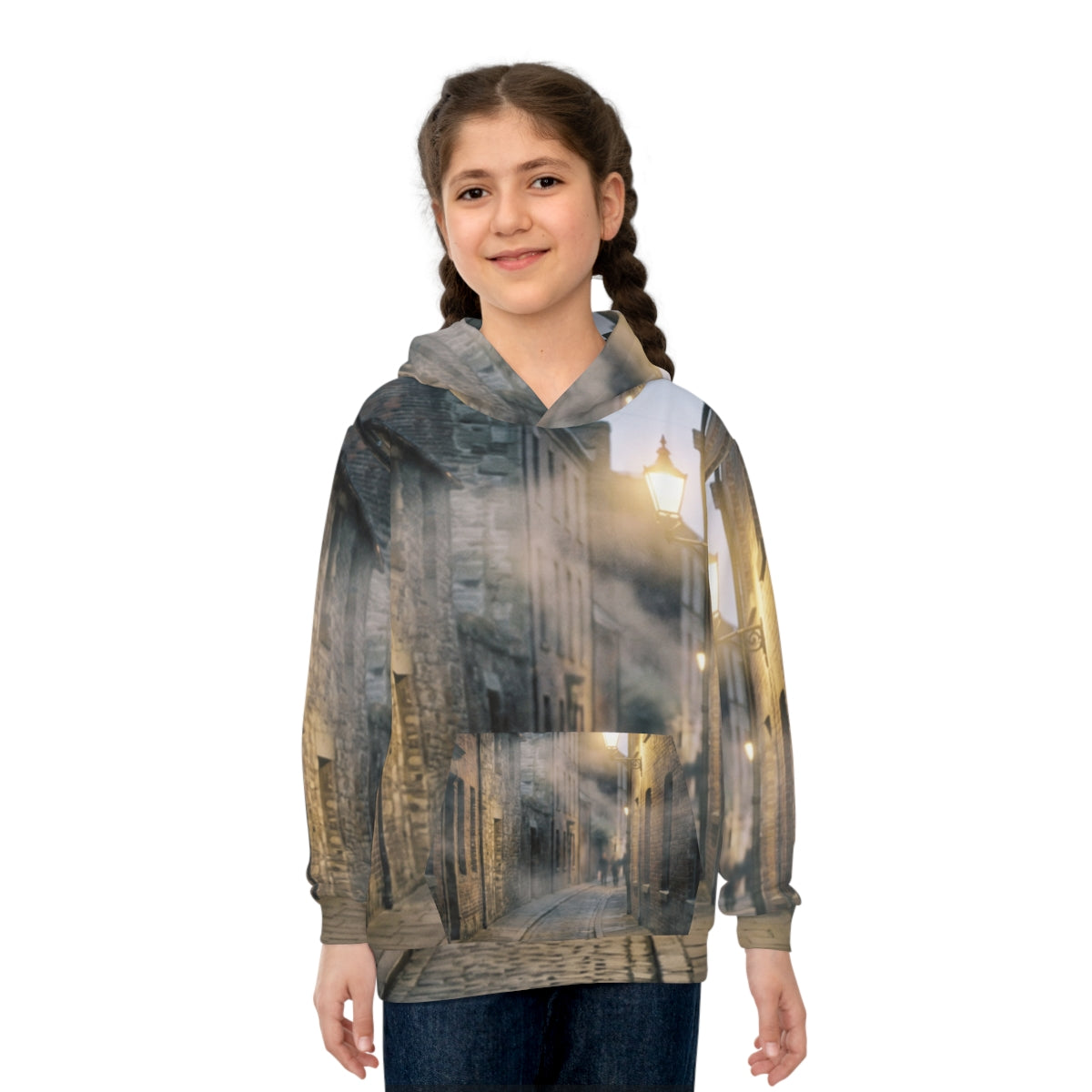Children's Misty Cobblestone Alley Hoodie